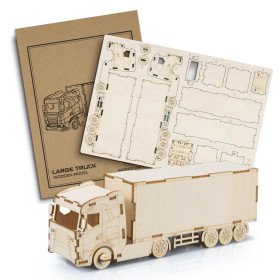 Large Truck Wooden Model Kits